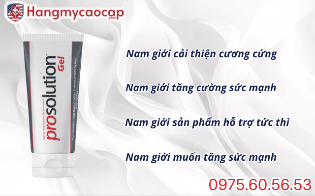 Đối tượng nên sử dụng ProSolution Gel