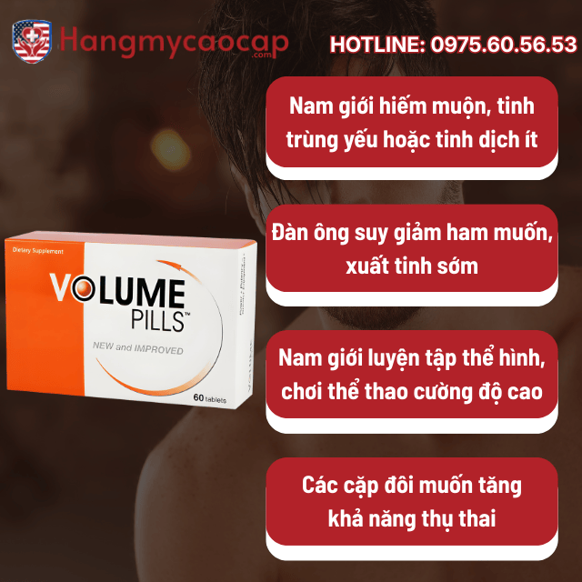 Volume Pills phù hợp với đối tượng nào?