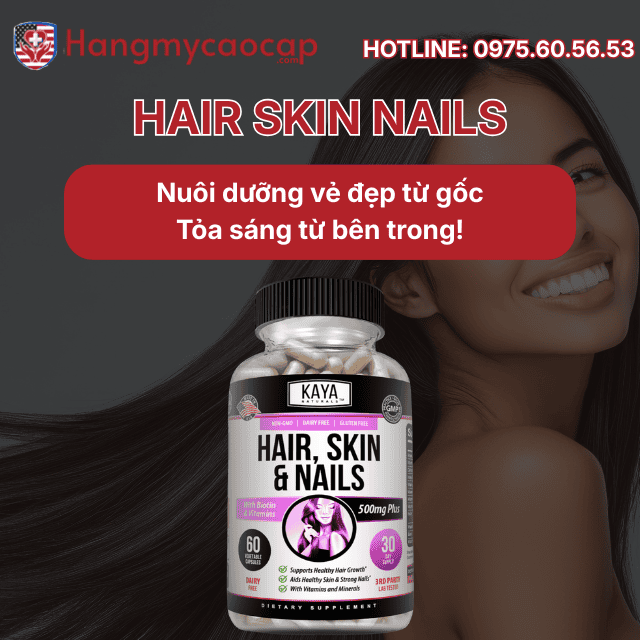 Giới thiệu tổng quan Hair Skin Nails