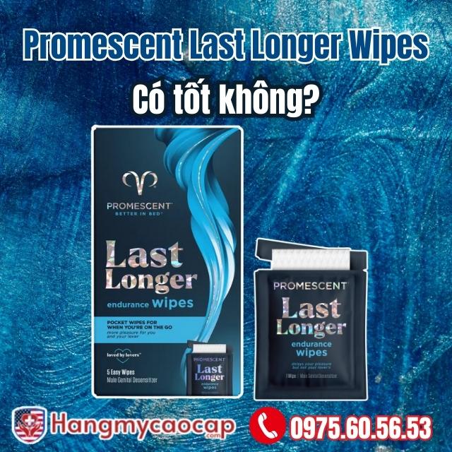 khăn lau Promescent Last Longer Wipes 