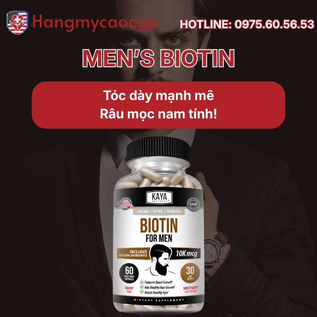 Khám phá MEN’S Biotin