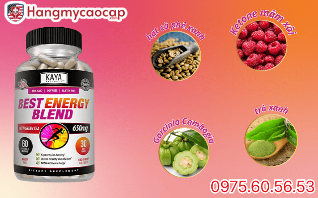 Thành phần chính của BEST ENERGY BLEND