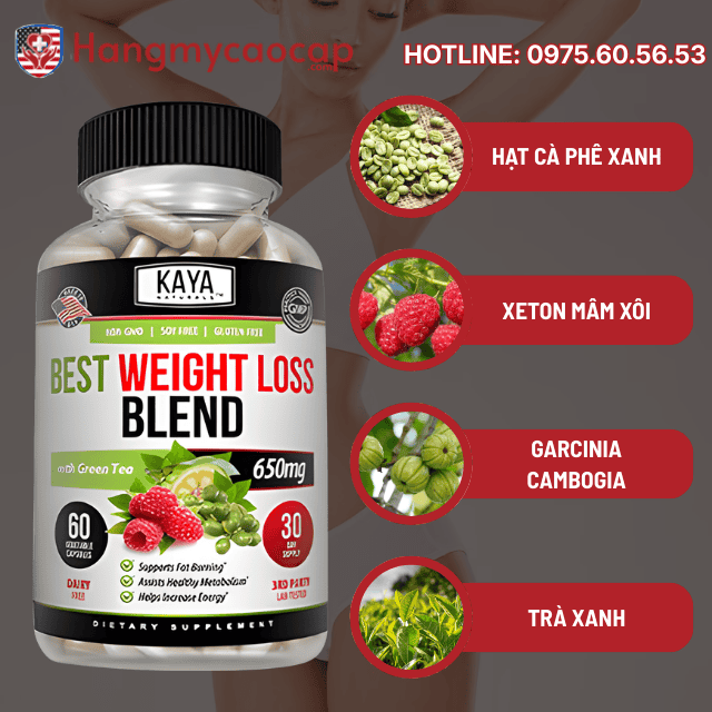 Thành phần 'Vàng' của Best Weight Loss Blend