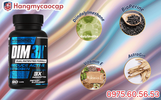 Thành phần chính có trong viên uống Dim 3x