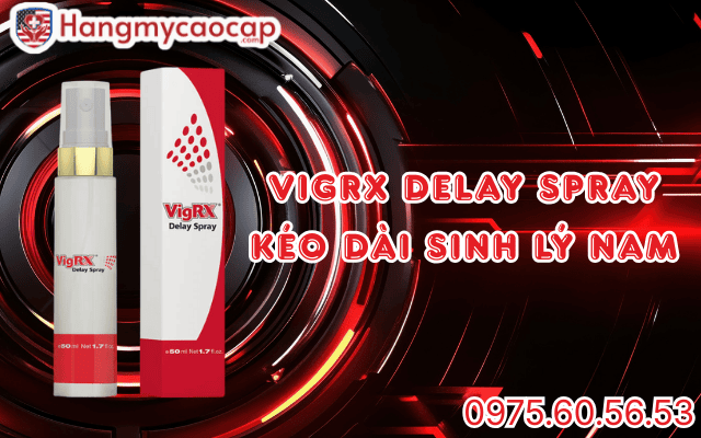 Chai xịt VigRX Delay Spray là gì?