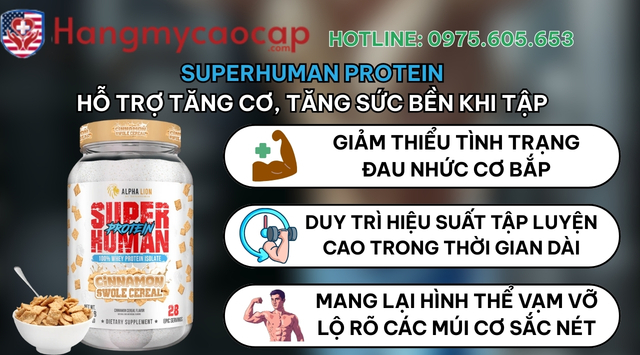 Công dụng của SUPERHUMAN INTRA 