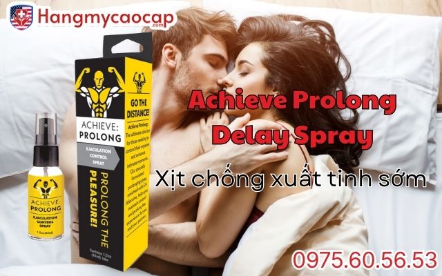 Giới thiệu về Achieve Prolong Delay Spray