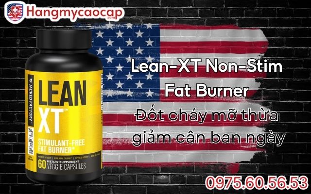 Giới thiệu Lean-XT Non-Stim Fat Burner