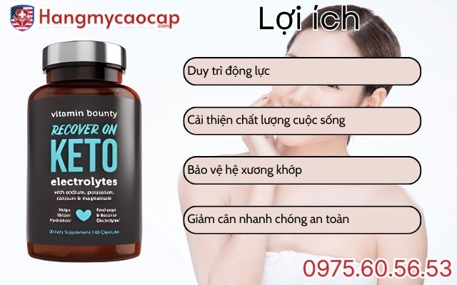 Lợi ích khi sử dụng Recover On Keto 