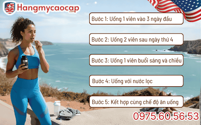 Cách dùng viên uống Burn-XT Black hiệu quả nhất