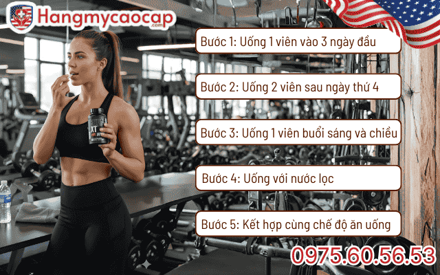 Cách dùng viên uống Burn-XT Max hiệu quả nhất