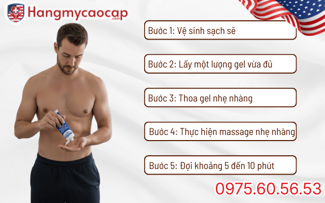 Cách dùng Max size male enhancement pleasure gel hiệu quả nhất