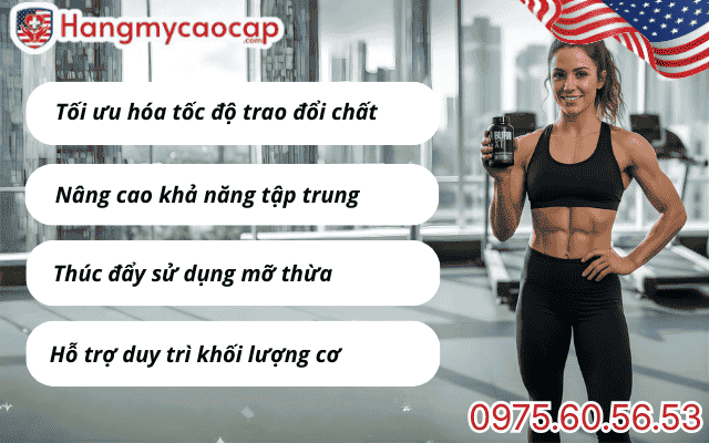 Công dụng vượt trội của viên uống Burn-XT Black