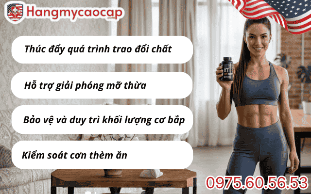 Công dụng vượt trội của viên uống Burn-XT Max