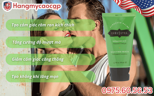 Công dụng của Kama sutra pleasure balm sensations spearmint