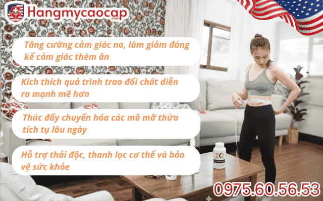Công dụng vượt trội của viên uống OZ Slim