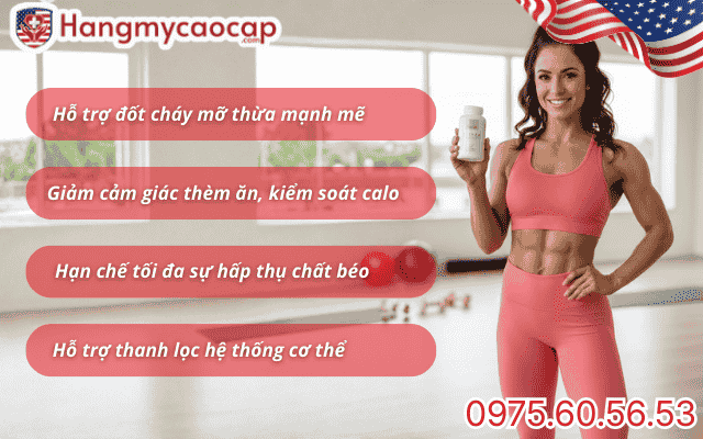 Công dụng vượt trội của viên uống Rene Slim 5X