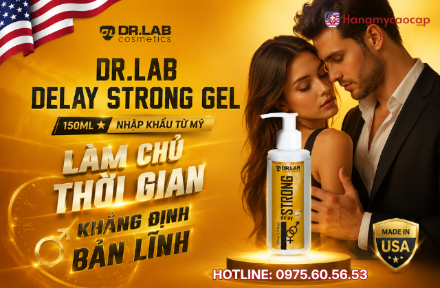 Tổng quan về Dr.Lab Delay Strong Gel 150ml nhập khẩu từ Mỹ