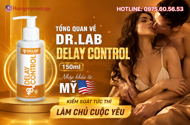 Tổng quan về Dr.Lab Delay Control 150ml nhập khẩu từ Mỹ