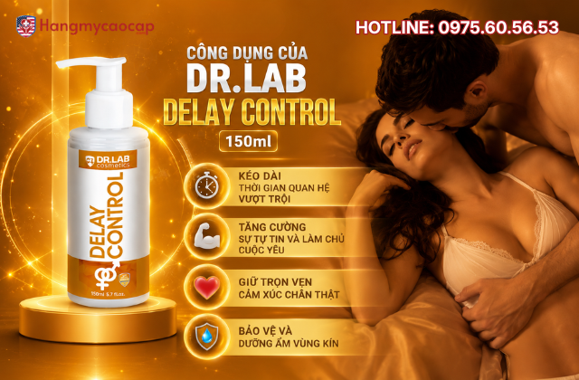 Công dụng của Dr.Lab Delay Control 150ml