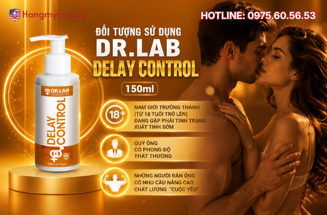 Đối tượng sử dụng Dr.Lab Delay Control 150ml