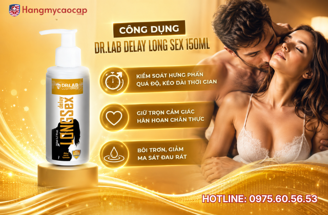 Công dụng của Dr.Lab Delay Long Sex 150ml