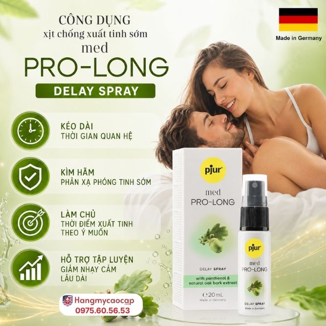 4 Công Dụng Vượt Trội Của Med PRO-LONG Delay Spray