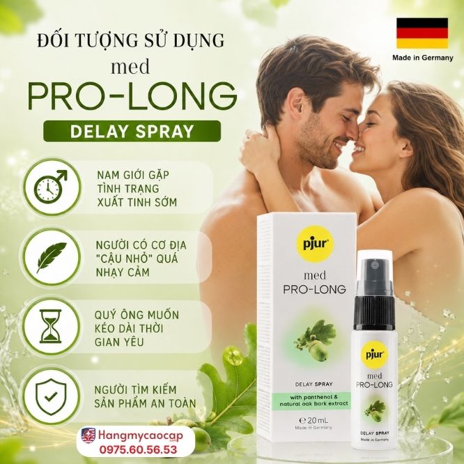 Đối Tượng Nên Dùng Med PRO-LONG Delay Spray