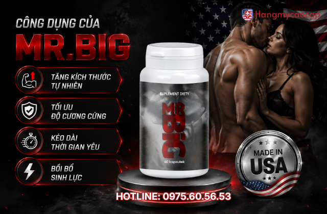 Công dụng của MR.BIG 60 viên