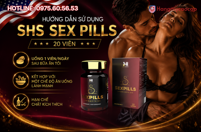 Hướng dẫn sử dụng SHS Sex Pills 20 viên