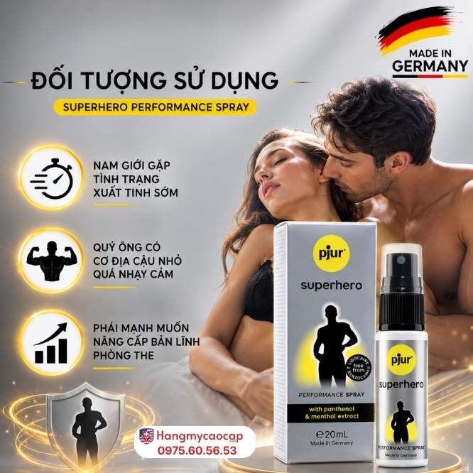 Đối Tượng Nên Dùng Superhero Performance Spray