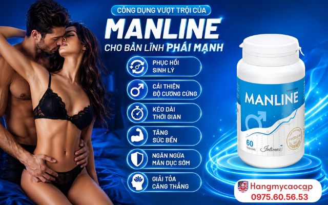 Công Dụng Vượt Trội Của Manline Cho Bản Lĩnh Phái Mạnh