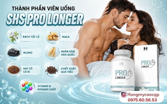 Thành Phần Viên Uống SHS Pro Longer