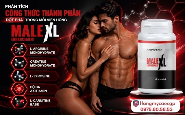 Phân Tích Công Thức Thành Phần Đột Phá Trong Mỗi Viên Uống MALE XL 