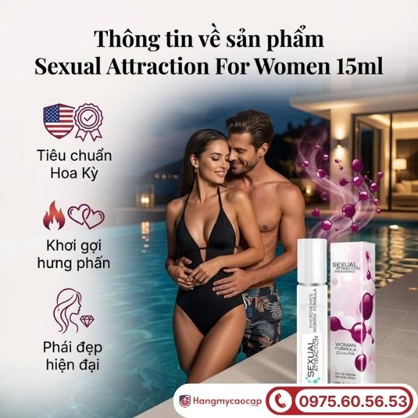 Giới thiệu sản phẩm Giới thiệu sản phẩm Sexual Attraction For Women 15ml
