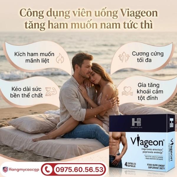 Công dụng vượt trội của viên uống Viageon