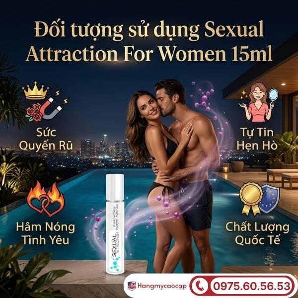 Đối tượng sử dụng và cách bảo quản Sexual Attraction For Women 15ml