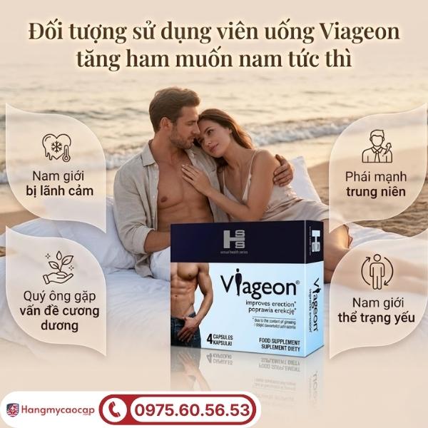 Đối tượng sử dụng và cách bảo quản viên uống Viageon