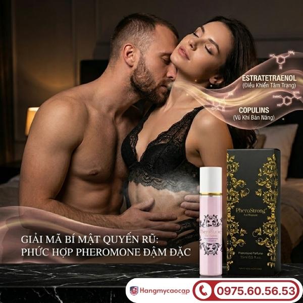 Thành phần tự nhiên trong nước hoa PheroStrong For Women 15ml