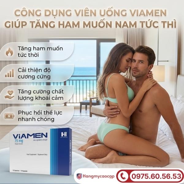 Công dụng vượt trội của viên uống Viamen