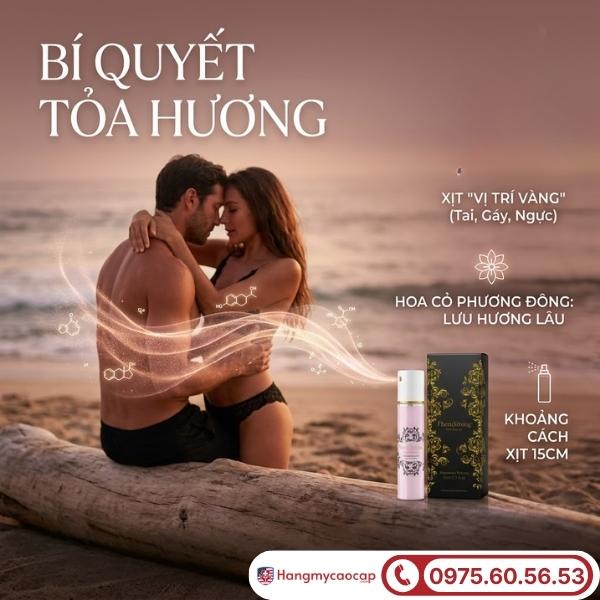 Hướng dẫn sử dụng nước hoa PheroStrong For Women 15ml đúng cách