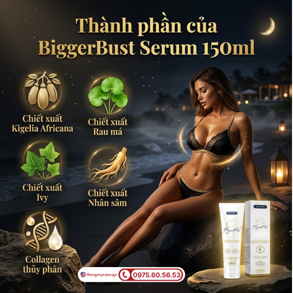 Thành phần của BiggerBust Serum 150ml