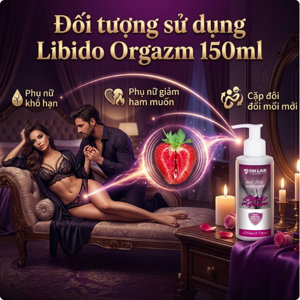 Đối tượng sử dụng Libido Orgazm 150ml