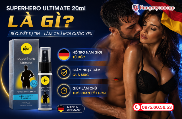 Superhero Ultimate 20ml là gì?