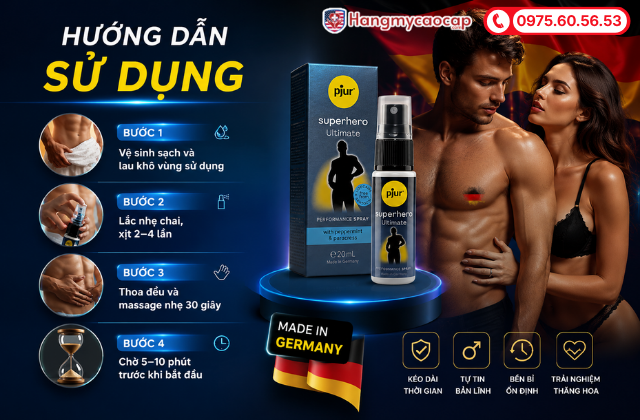 Hướng dẫn sử dụng Superhero Ultimate 20ml