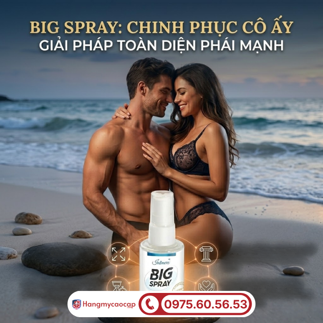 Công dụng của chai xịt Big Spray 50ml