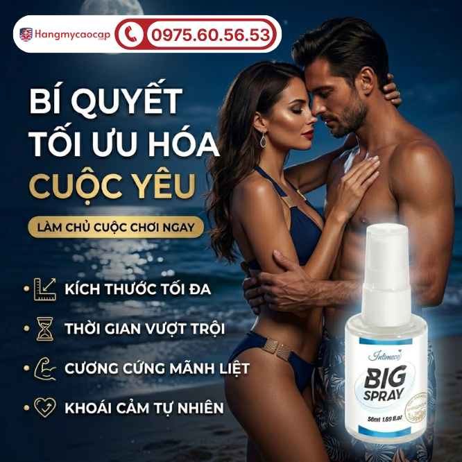 Ai nên dùng xịt tăng kích thước dương vật Big Spray 50ml?