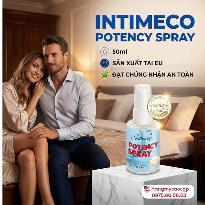 Tổng Quan Về Sản Phẩm Intimeco Potency Spray 50ml