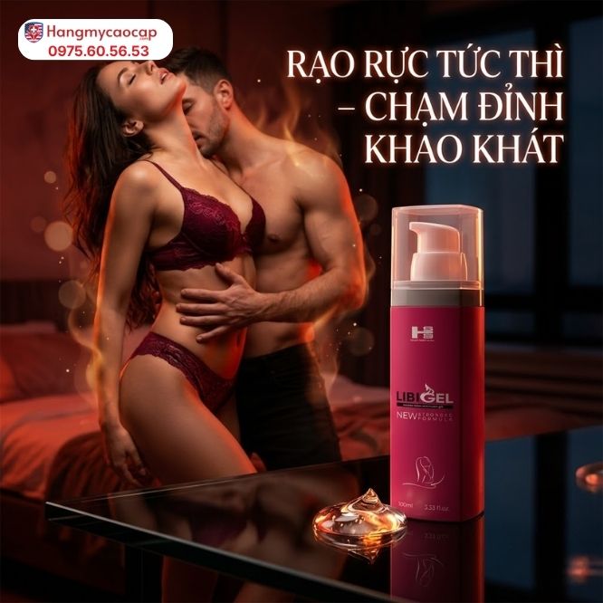 Công Dụng Tuyệt Vời Của Gel Kích Thích Khoái Cảm LibiGel 100ml