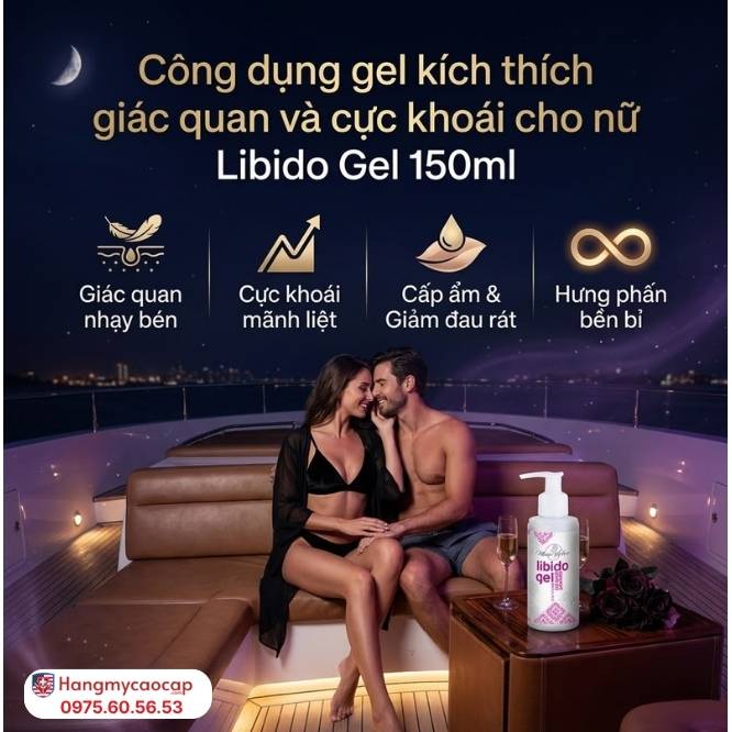 Công Dụng Vượt Trội Của Gel Kích Thích Khoái Cảm Libido Gel 150ml